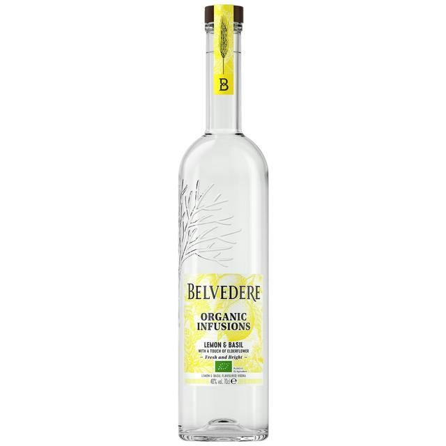 Belvedere Organic Infusion Lemon & Basil   70cl