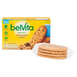 Belvita Breakfast Biscuits 30% Less Sugar Choc Chip Pack x5 225g