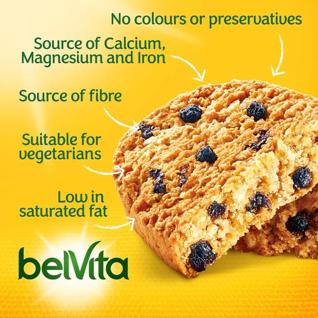 Belvita Breakfast Biscuits Soft Bakes Filled Blueberry   5 per pack