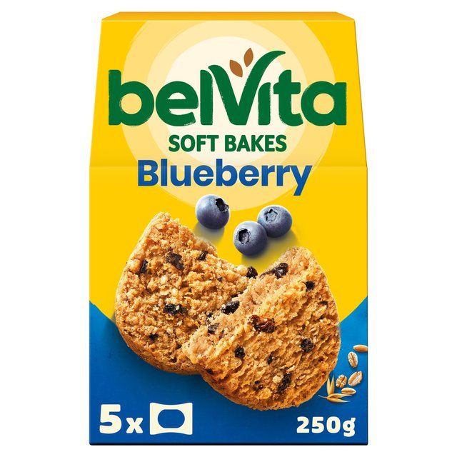 Belvita Breakfast Biscuits Soft Bakes Filled Blueberry   5 per pack