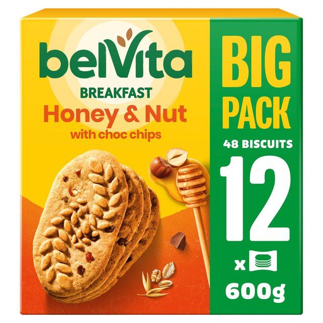 Belvita Honey & Nuts Big Pack   12 per pack