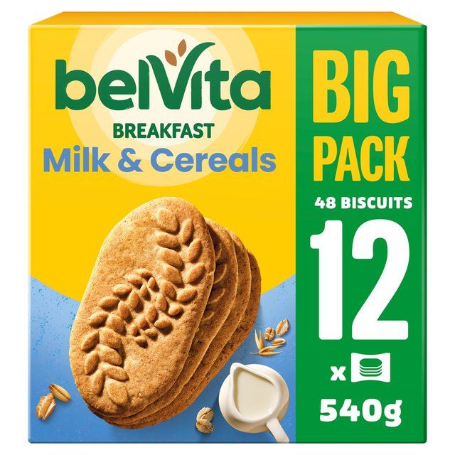 Belvita Milk & Cereal Big Pack   12 per pack - McGrocer