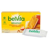 Belvita Strawberry Yogurt Duo Crunch Breakfast Biscuits   5 per pack