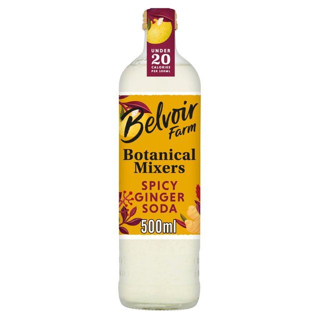 Belvoir Farm Botanical Sodas Spicy Ginger Fizz   500ml - McGrocer