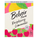 Belvoir Farm Delicious & Light Raspberry Lemonade   4 x 330ml