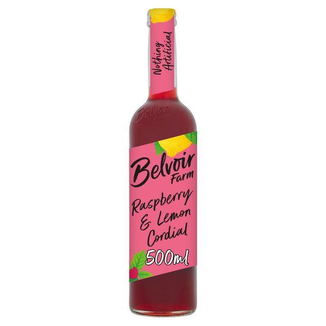 Belvoir Raspberry & Lemon Cordial   500ml