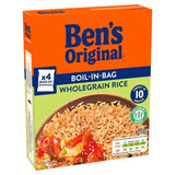 Ben's Original Boil In Bag Wholegrain Rice   4 x 125g