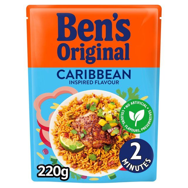 Ben's Original Caribbean Microwave Rice   220g