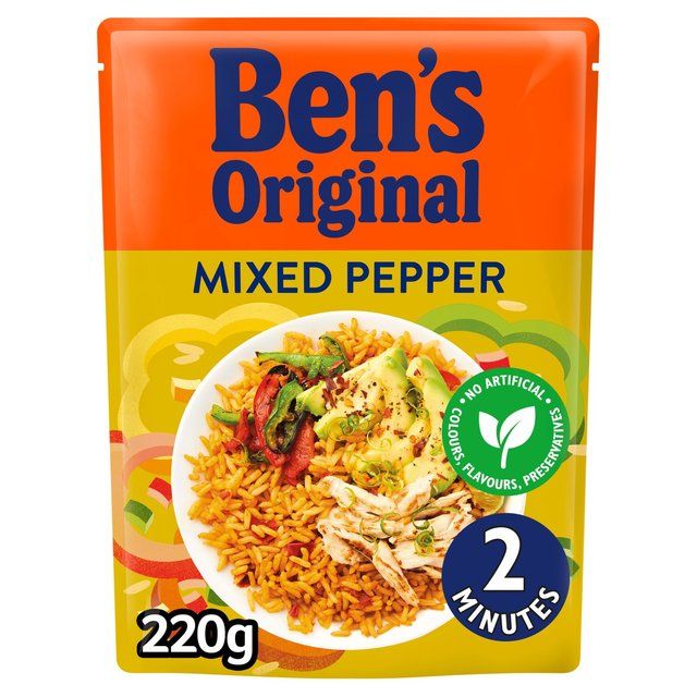 Ben's Original Mixed Pepper Microwave Rice   220g