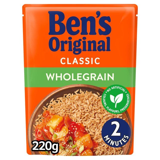 Ben's Original Wholegrain Microwave Rice   220g