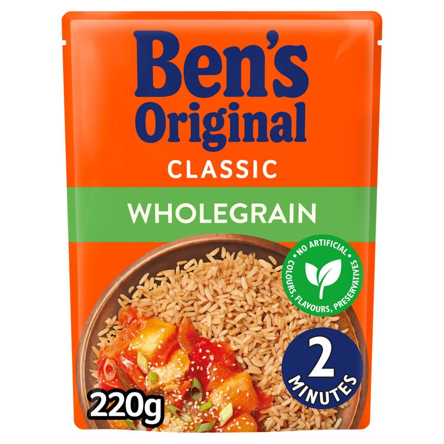 Ben's Original Wholegrain Microwave Rice