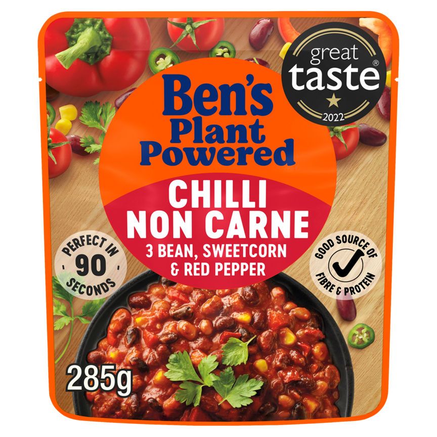 Ben's Plant Powered Bean Chilli Non Carne