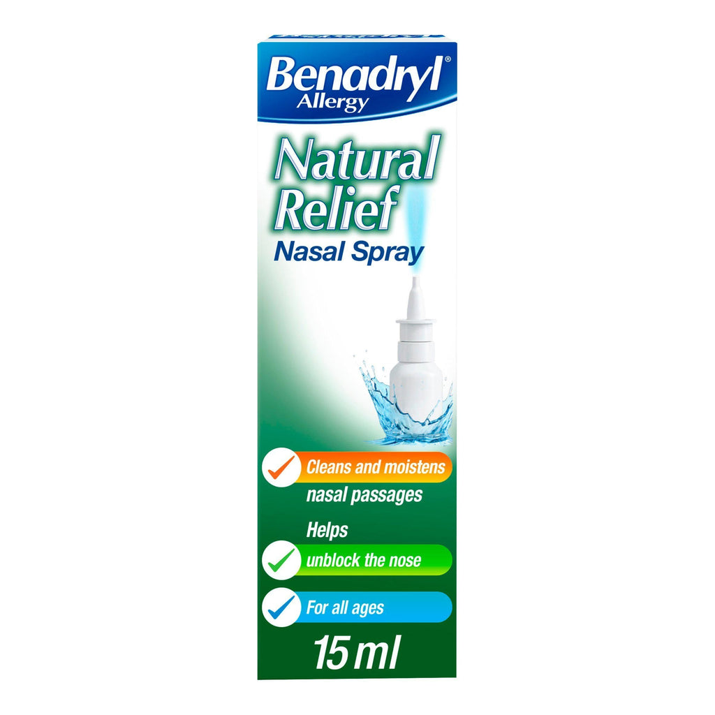 Benadryl Allergy Natural Relief Nasal Spray