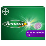 Berocca Blackcurrant Energy Vitamin Effervescent Tablets   45 per pack