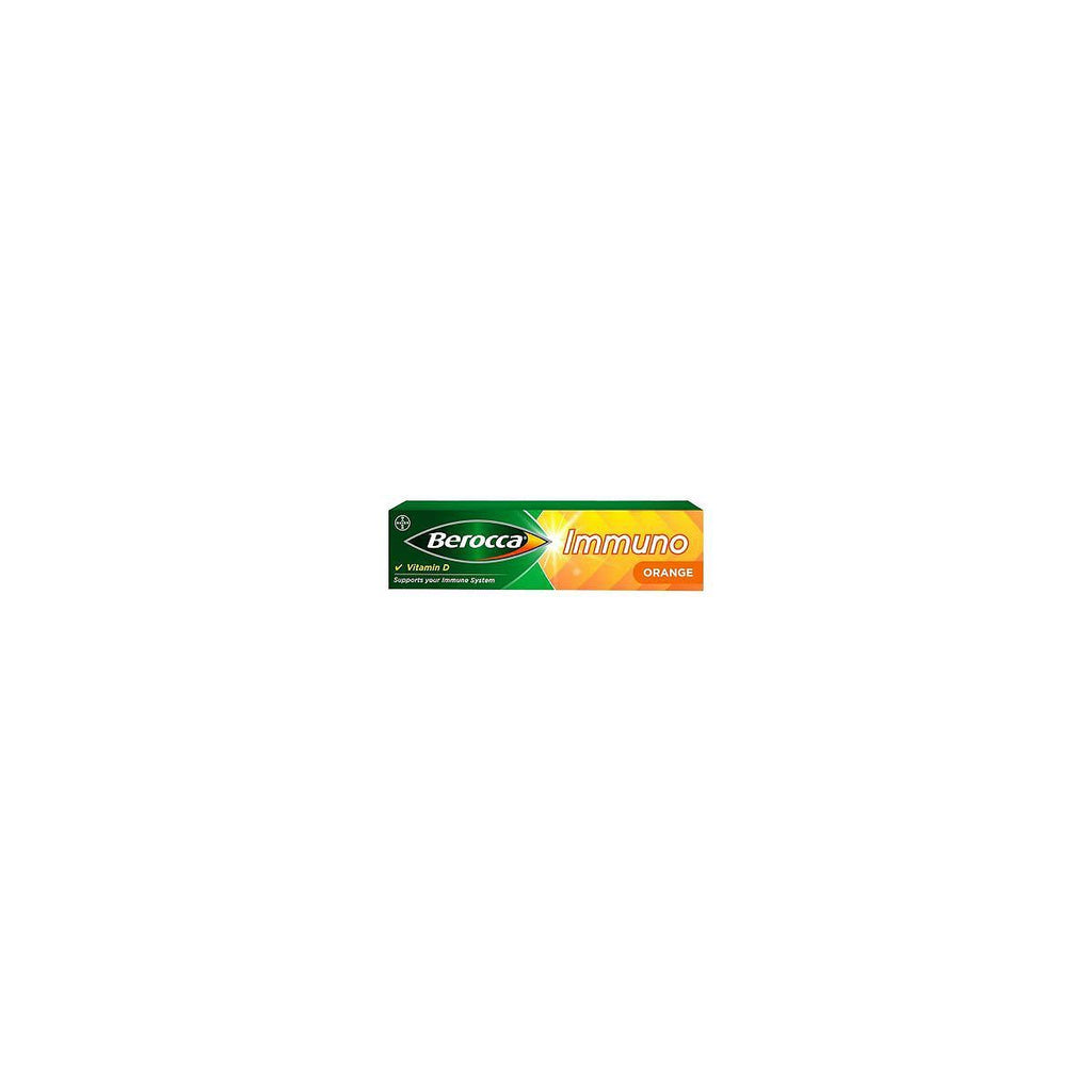 Berocca Immuno Effervescent Tablets Orange Flavour 15s