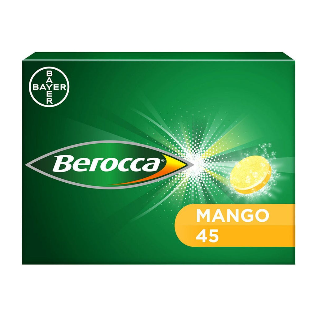 Berocca Mango Energy Vitamin 45 Tablets