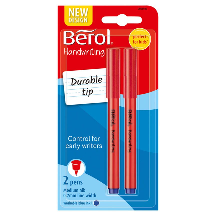 Berol Blue Handwriting Pens