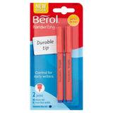 Berol Handwriting Pen Blue Ink   2 per pack