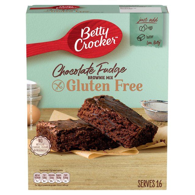 Betty Crocker Gluten Free Chocolate Fudge Brownie Mix   415g