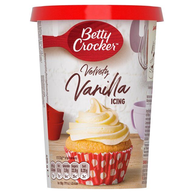 Betty Crocker Velvety Vanilla Icing   400g