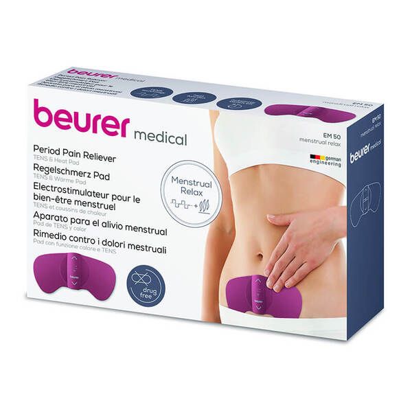 Beurer Menstrual Relax TENS Drug-Free Menstrual Pain Relief