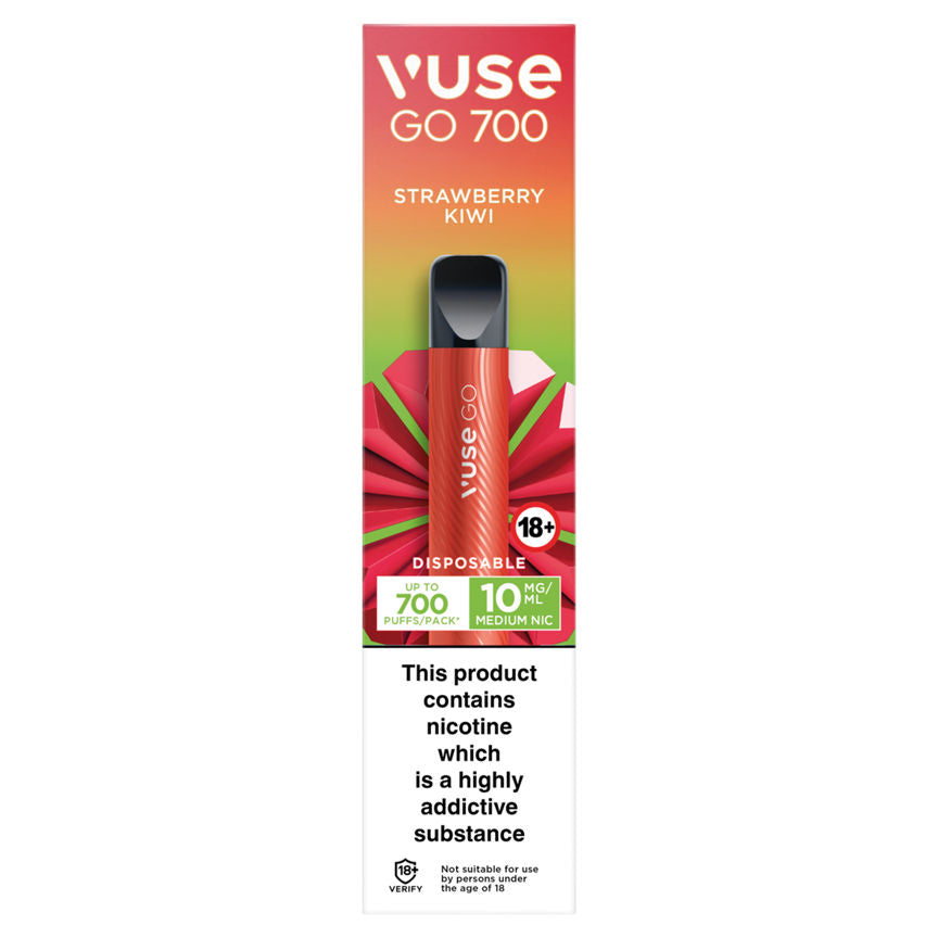 Vuse Go 700 Strawberry Kiwi Disposable 10mg/ml