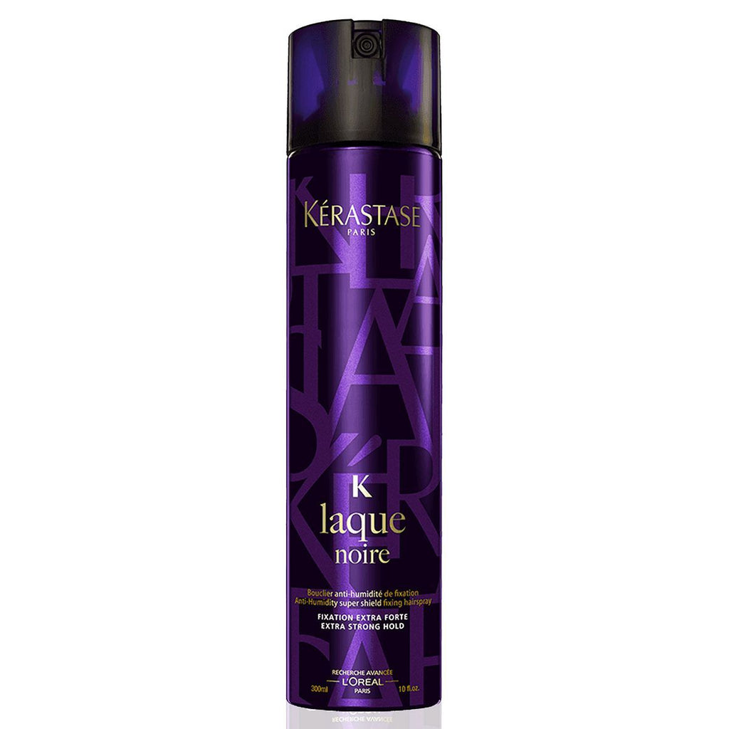 Kérastase Coiffage Couture, Extra-Strong Holding Hair Spray, For All Hair Types, Humidity Resistant, Laque Noire, 300ml