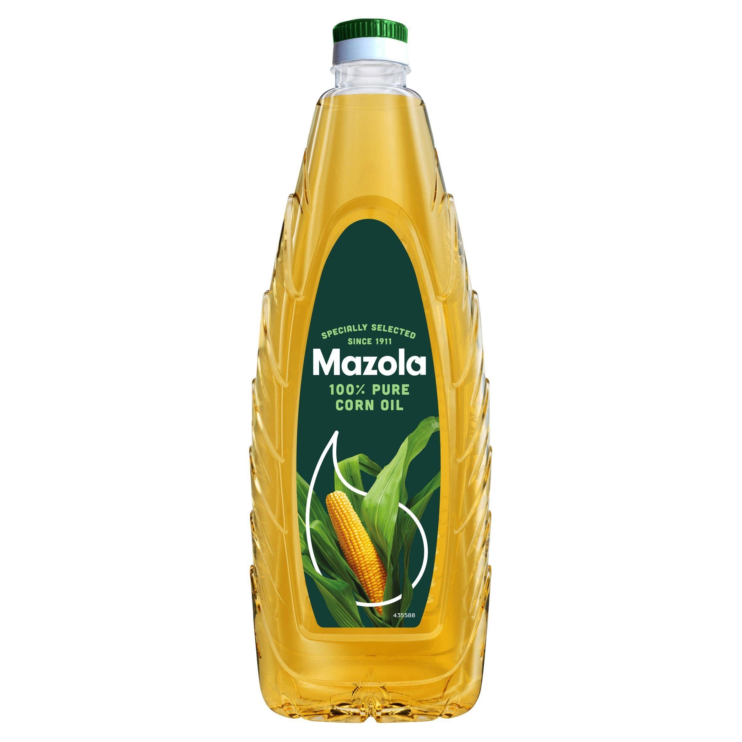 Mazola Pure Corn Oil 1L oils Sainsburys   