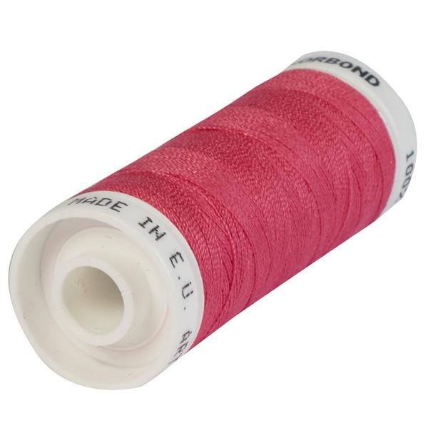 Korbond Fuchsia Pink Polyester Thread 100m