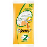 BIC 2 Sensitive Disposable Men’s Razor 10 Pack