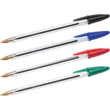 BIC Cristal Original Ballpoint Pens Assorted Box of 4   4 per pack - McGrocer