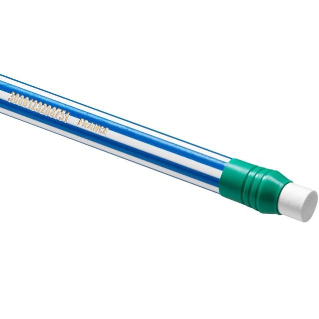 BIC Evolution Stripes with Eraser Pack of 8   8 per pack - McGrocer