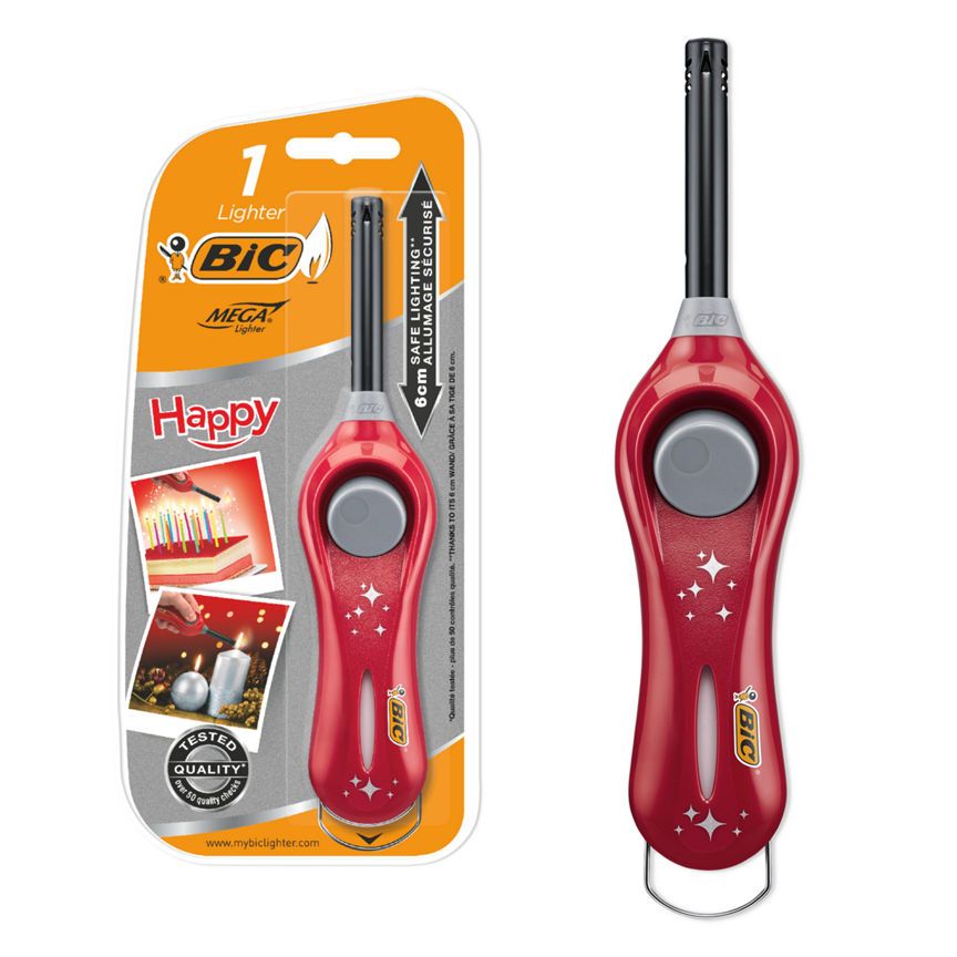 Bic Megalighter Happy x1 - McGrocer