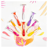 Bic Soleil Colour Collection 3 Blade Disposable Women's Razors