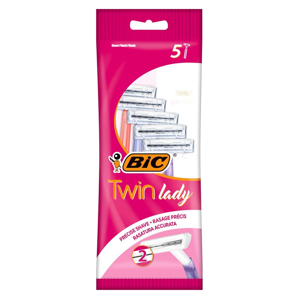 BIC Twin Lady Disposable Women's Razors 5 Pack