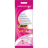 BIC Twin Lady Ladies Shaver Pack of 5