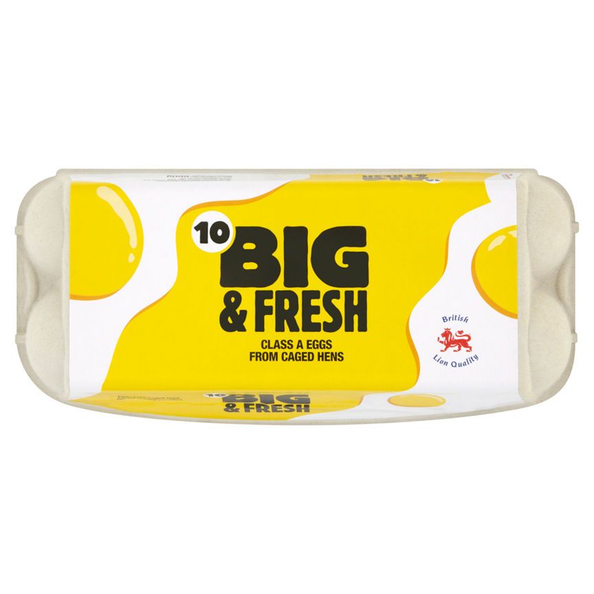 Big & Fresh 10 Mixed Weight Eggs