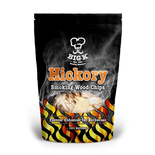Big K Hickory Smoking Wood Chips   400g - McGrocer