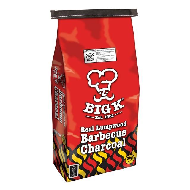 Big K Lumpwood Charcoal FSC   3kg - McGrocer
