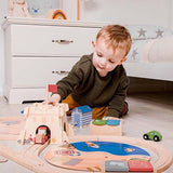 Bigjigs Rail Coastal Clean up Train Set