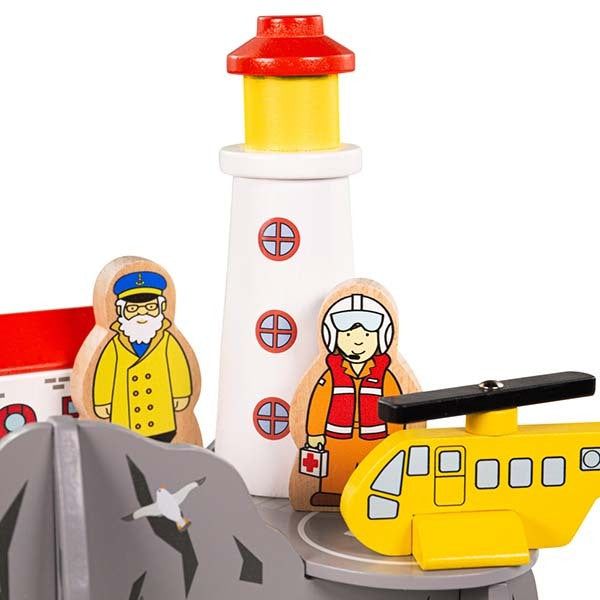 Bigjigs Rail Lighthouse 4-way Tunnel - McGrocer