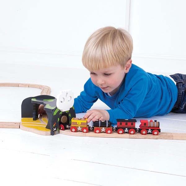 Bigjigs Rail Treasure Cave - McGrocer