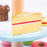 Bigjigs Toys Cake stand with Cakes