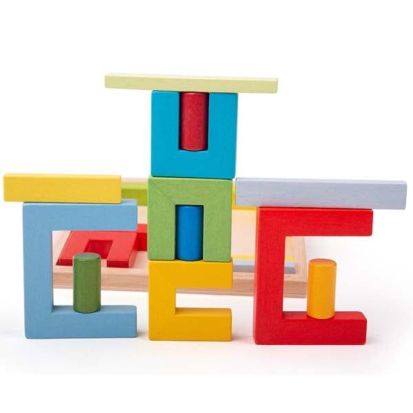 Bigjigs Toys Doorways, Cylinders and Planks - McGrocer
