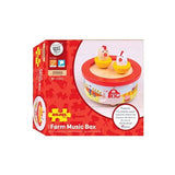 Bigjigs Toys Farm Music Box