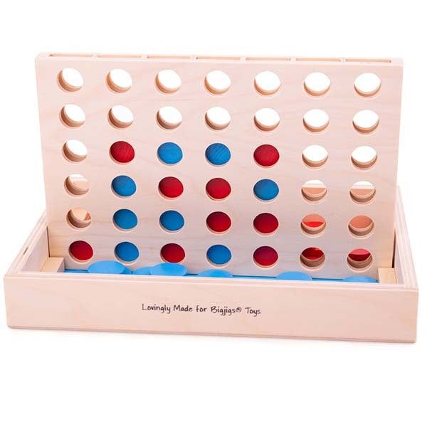 Bigjigs Toys Four in a Row Game - McGrocer