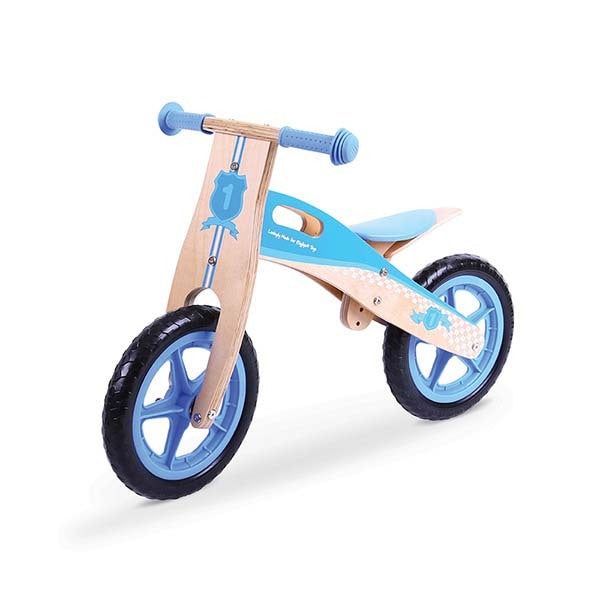 Bigjigs Toys My First Balance Bike - Blue - McGrocer