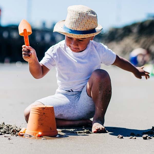 Bigjigs Toys Silicone Beach Toy Bundle - Honey Yellow - McGrocer