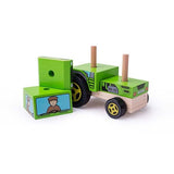 Bigjigs Toys Stacking Tractor Toy