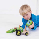 Bigjigs Toys Stacking Tractor Toy